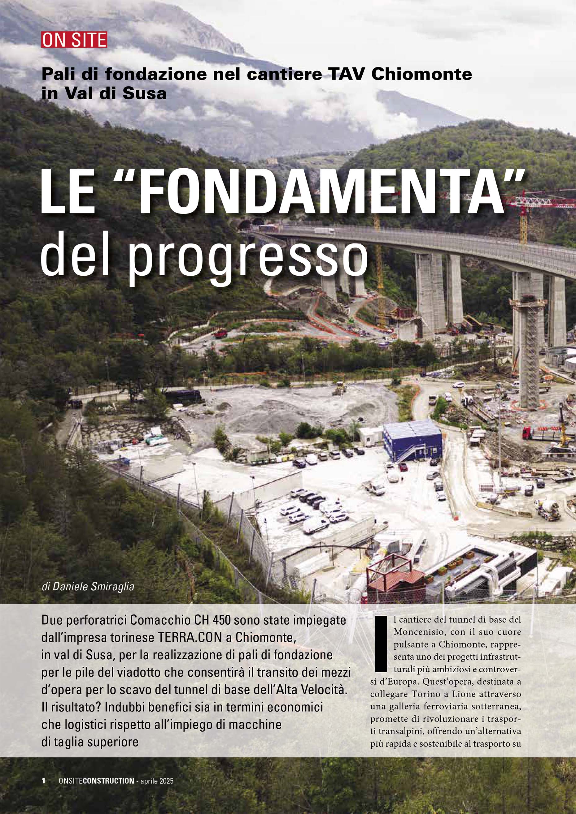 ON SITE CONSTRUCTION